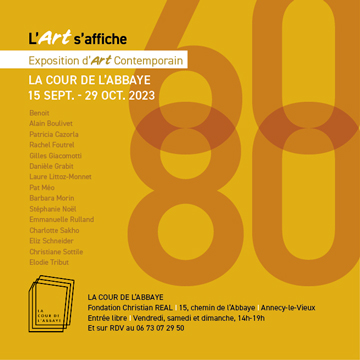 La cour de l’abbaye