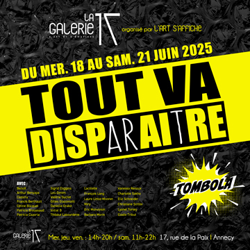 Tout va disparaître